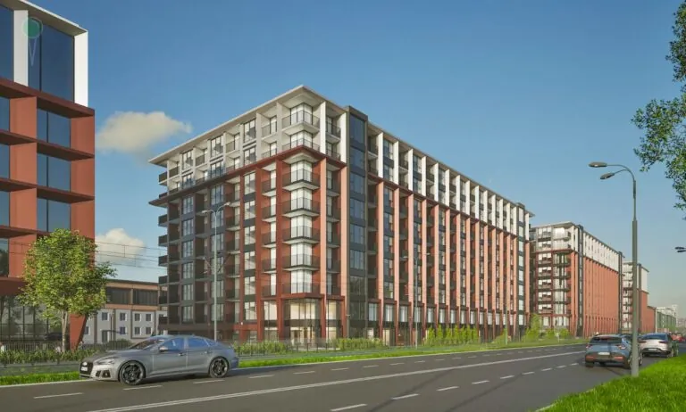 W Gdański stanie wielki kawalerkowiec. 336 lokali dla najemców (FOTO: mat. prasowe)