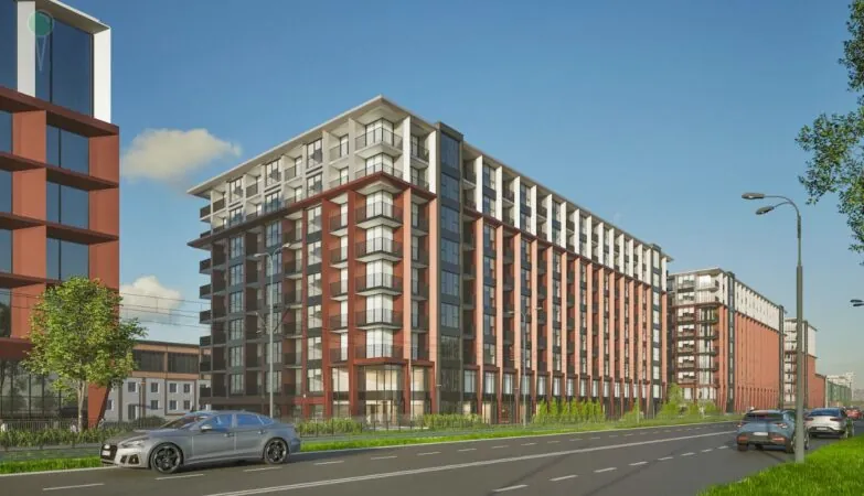 W Gdański stanie wielki kawalerkowiec. 336 lokali dla najemców (FOTO: mat. prasowe)