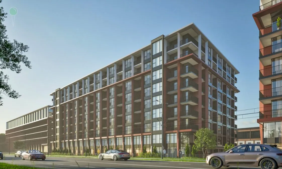 W Gdański stanie wielki kawalerkowiec. 336 lokali dla najemców (FOTO: mat. prasowe)