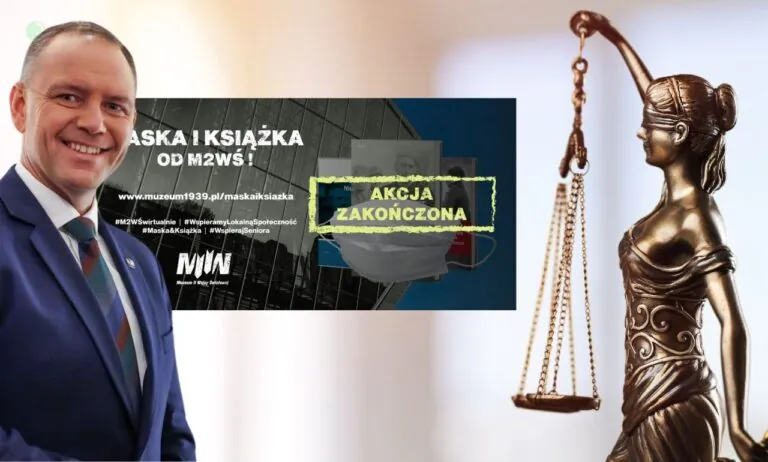 Śledztwo ws. 7942 katalogów z Muzeum II WŚ. Szukają haka na prezydenta? (FOTO: canva/MIIWŚ/Karol Nawrocki/FB)