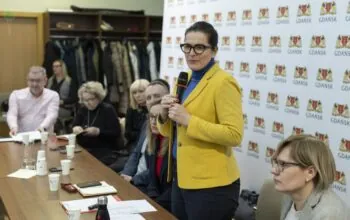 Gorzkie spotkanie rad dzielnic z prezydent Gdańska (FOTO: Grzegorz Mehring/ www.gdansk.pl)