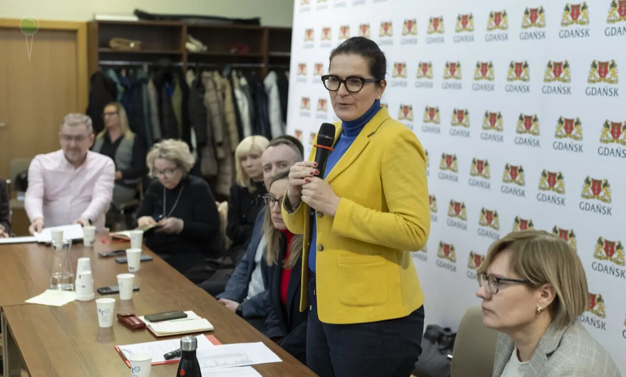 Gorzkie spotkanie rad dzielnic z prezydent Gdańska (FOTO: Grzegorz Mehring/ www.gdansk.pl)