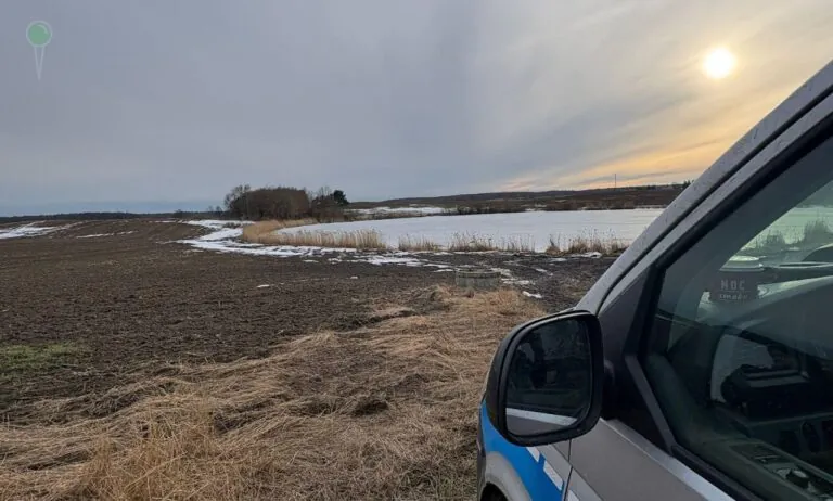 Tragiczna śmierć wędkarza na jeziorze w Gardei (FOTO: KPP Kwidzyn)
