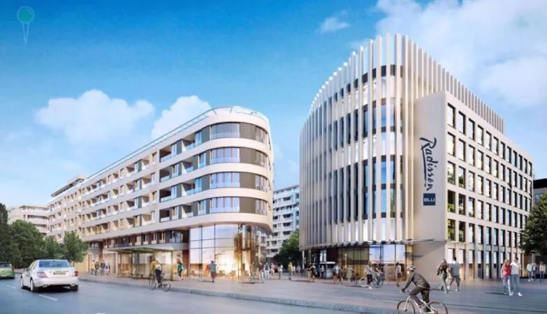 Radisson Blu w Gdyni. Centrum miasta czeka zmiana (FOTO: Hossa S.A.)