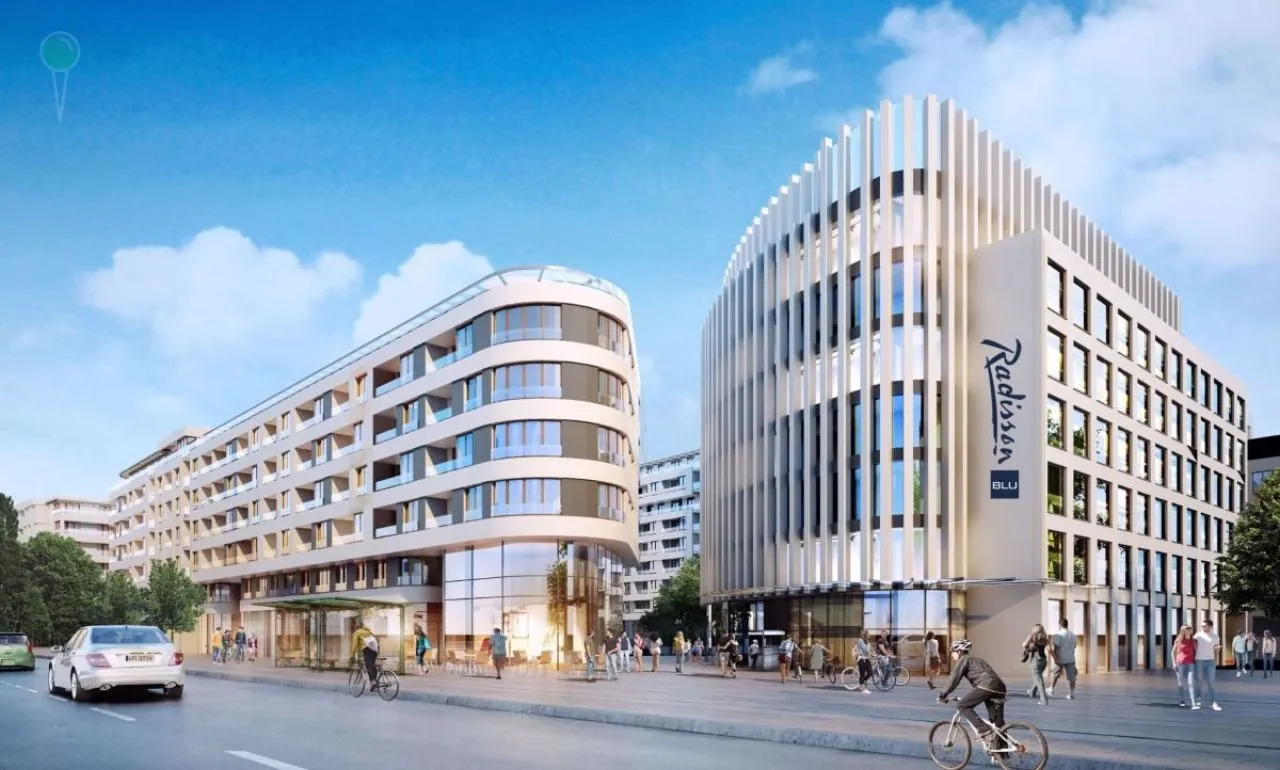 Radisson Blu w Gdyni. Centrum miasta czeka zmiana (FOTO: Hossa S.A.)