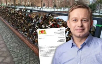 Kłódki miłości znikną z mostu chlebowego? Radny WdG chce zmian (FOTO: Łukasz Świacki/FB)