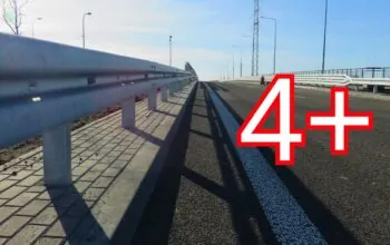 Estakada na Elbląskiej otwarta. Dlaczego tylko 4+? (FOTO: wbijamszpile.pl)