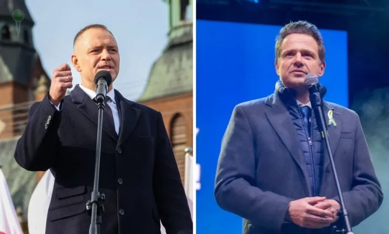 Sondaż IBRiS pokazuje siłę urzędującego prezydenta (FOTO: Rafał Trzaskowski/Karol Nawrocki/FB)