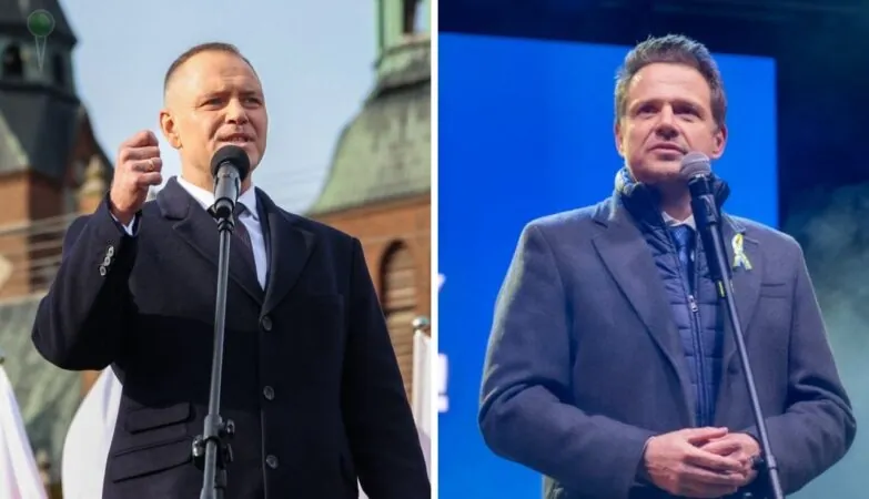 Sondaż IBRiS pokazuje siłę urzędującego prezydenta (FOTO: Rafał Trzaskowski/Karol Nawrocki/FB)