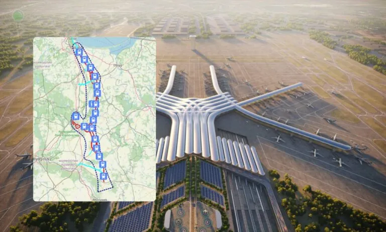 CPK omija Tczew i Pruszcz Gdański. Pomorze patrzy na nowe tory (FOTO: CPK)