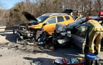 Wypadek w Malborku. Utrudnienia na alei Wojska Polskiego (FOTO: KPSP Malbork/FB)