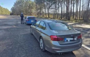 Policja łapie kierowców za prędkość poza terenem zabudowanym (FOTO: KPP Człuchów)