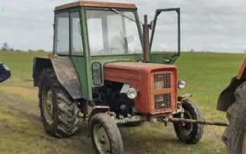 Syn ukradł matce ciągnik Ursus na Pomorzu (FOTO: KPP Starogard Gdański)