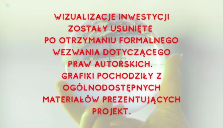 W tym miejscu były wizualizacje inwestycji w pierwszej linii zabudowy nad Zatoką Gdańską (FOTO: wbijamszpile.pl)