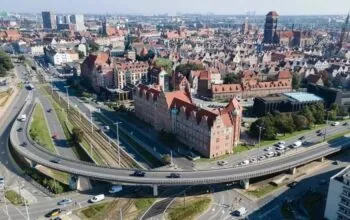 Prace na estakadzie w ciągu ul. Okopowej w centrum Gdańska. Będą korki (FOTO: Gdański Zarząd Dróg)