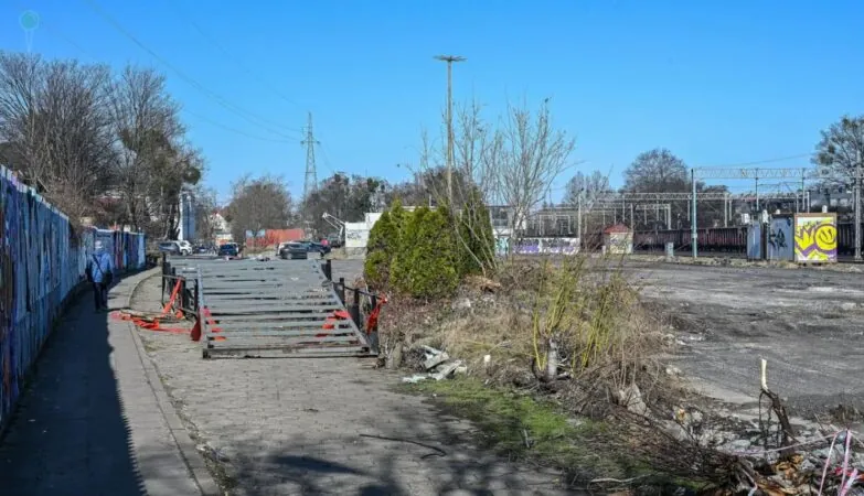 Rozpoczyna się budowa ulicy Torowej w Sopocie (FOTO: Jerzy Bartkowski, Sopografia/ZDiZ Sopot)