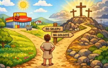 Kościół i wolna niedziela lub zakupy w dyskoncie. Co wybierze katolik? (FOTO: canva)