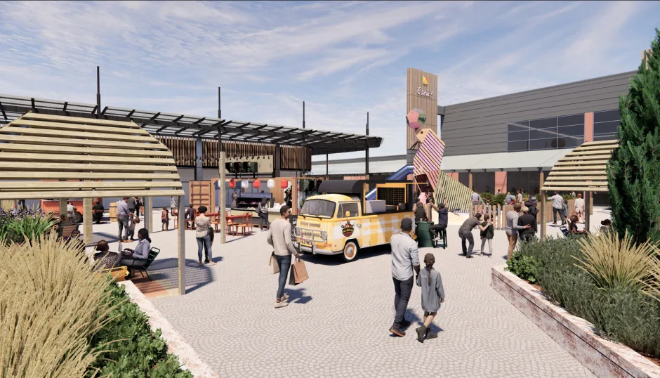 Park Handlowy Matarnia idzie do przebudowy (FOTO: mat. prasowe)