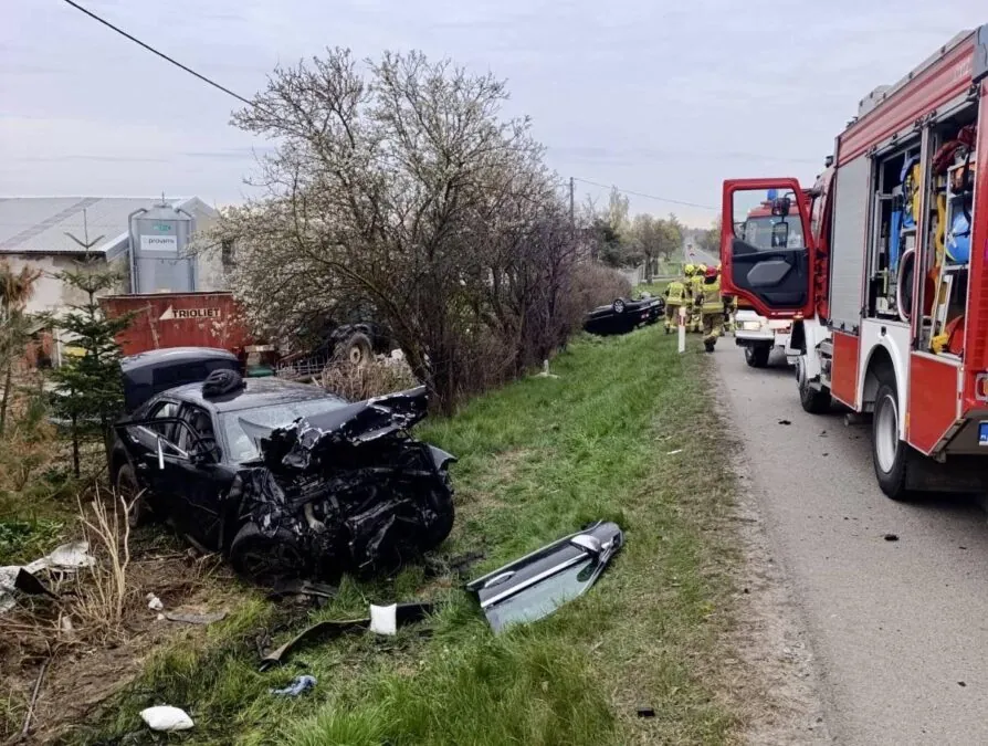 Dwie osoby zginęły na DK 91 między Gniewem a Tczewem. Nowe fakty (FOTO: KPP Tczew)