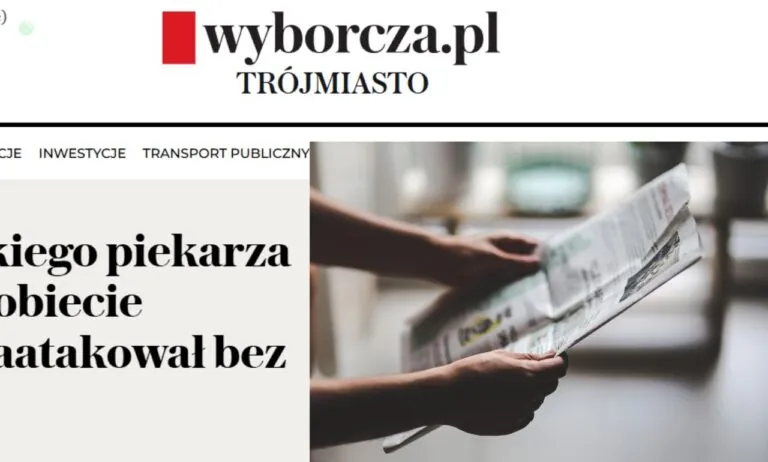 „Gazeta Wyborcza” w Trójmieście okrojona o połowę składu (FOTO: canva/trojmiasto.wyborcza.pl)