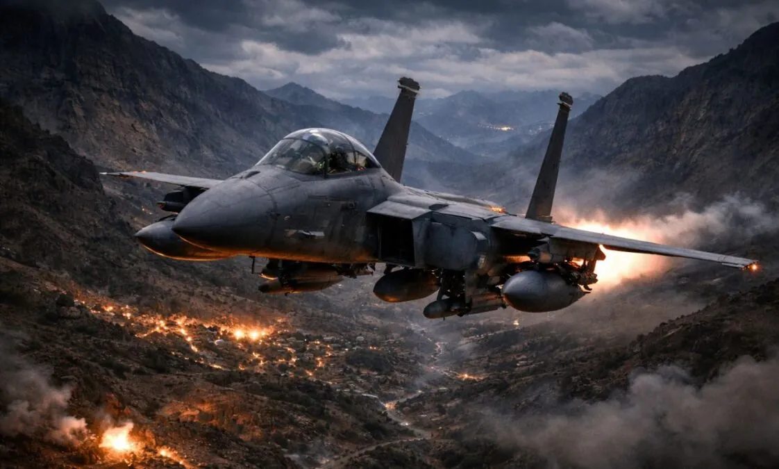 Myśliwiec F-15E zestrzelony nad Iranem. Kulisy akcji na terytorium wroga (FOTO: canva)