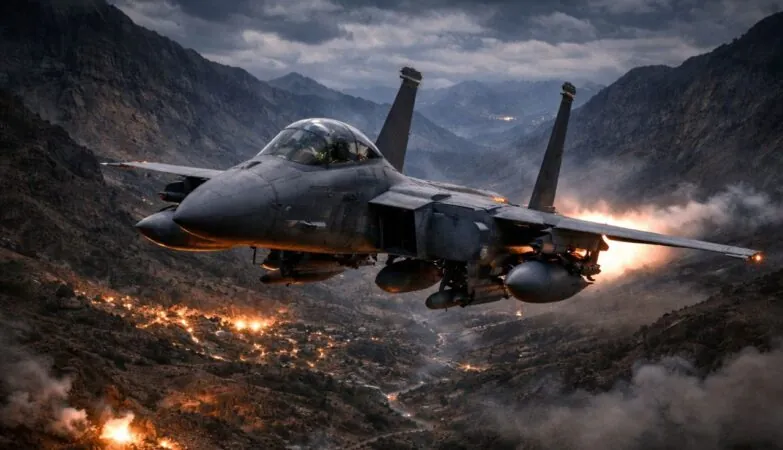 Myśliwiec F-15E zestrzelony nad Iranem. Kulisy akcji na terytorium wroga (FOTO: canva)