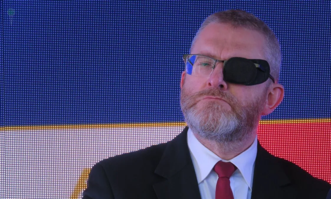 Grzegorz Braun w Gdańsku. Mocne słowa na zakończenie marszu (FOTO: wbijamszpile.pl)