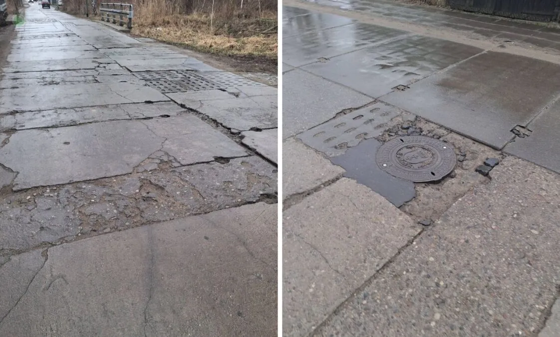 Patodroga na gdańskiej Letnicy. Mieszkańcy napisali petycję (FOTO: mat. mieszkańców)