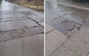 Patodroga na gdańskiej Letnicy. Mieszkańcy napisali petycję (FOTO: mat. mieszkańców)