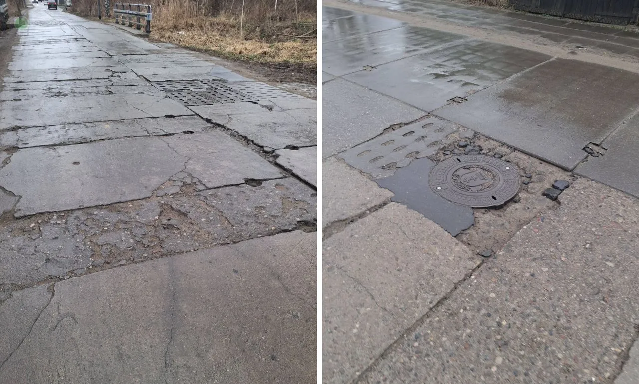 Patodroga na gdańskiej Letnicy. Mieszkańcy napisali petycję (FOTO: mat. mieszkańców)