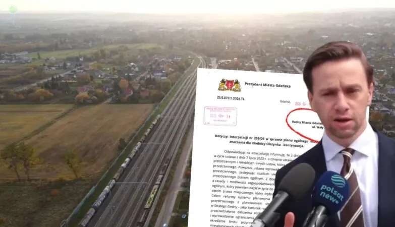 Spór o plan ogólny na Olszynce. Bosak i mieszkańcy mówią o blokadzie (FOTO: gdansk.pl/Krzysztof Bosak/FB)