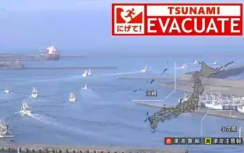 Trzęsienie ziemi w Japonii. Ostrzeżenie przed tsunami (FOTO: mat. prasowe)