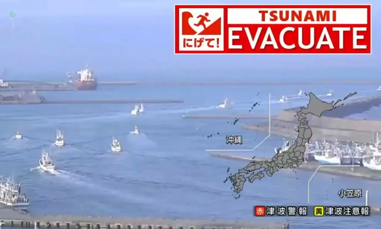 Trzęsienie ziemi w Japonii. Ostrzeżenie przed tsunami (FOTO: mat. prasowe)