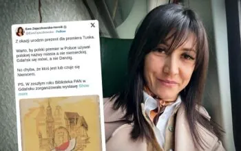 Zajączkowska-Hernik krytykuje Tuska za słowa o Gdańsku (FOTO: Ewa Zajączkowska-Hernik/FB)