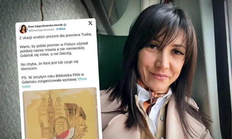 Zajączkowska-Hernik krytykuje Tuska za słowa o Gdańsku (FOTO: Ewa Zajączkowska-Hernik/FB)