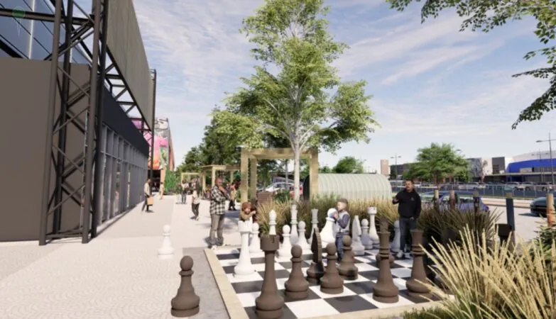 Park Handlowy Matarnia idzie do przebudowy (FOTO: mat. prasowe)