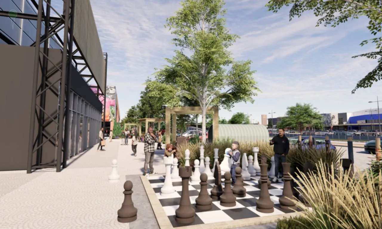 Park Handlowy Matarnia idzie do przebudowy (FOTO: mat. prasowe)