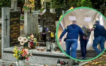 Kradli metalowe krzyże i figurki z grobów w Gdańsku i Sopocie (FOTO: canva/KWP Gdańsk)