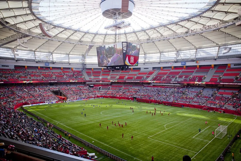 BC Place w Vancouver podczas FIFA Women’s World Cup 2015, Wikimedia Commons, licencja CC BY 2.0.
