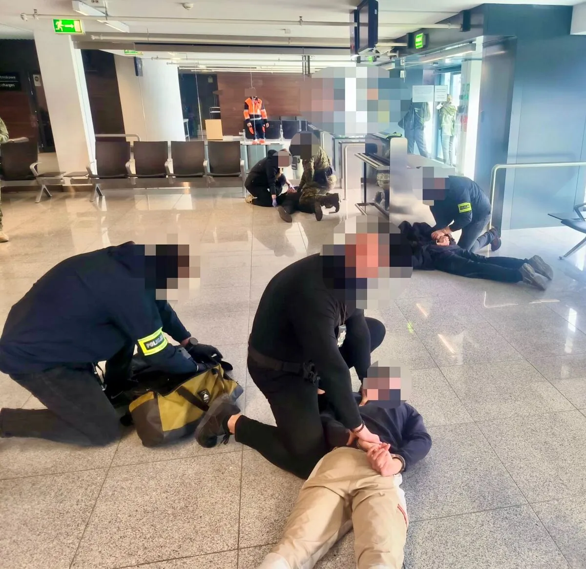 Napad na Norwega w Gdańsku. Czterech Szwedów w areszcie (FOTO: KMP Gdańsk)