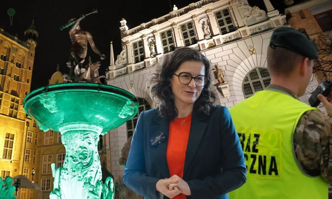Hipokryzja. Gdańsk świeci dla Straży Granicznej, a w tle niewygodna przeszłość (FOTO: Grzegorz Mehring/MOSG)