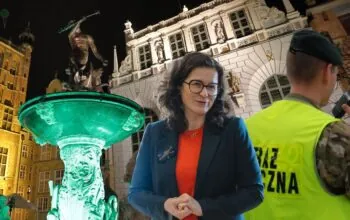Hipokryzja. Gdańsk świeci dla Straży Granicznej, a w tle niewygodna przeszłość (FOTO: Grzegorz Mehring/MOSG)