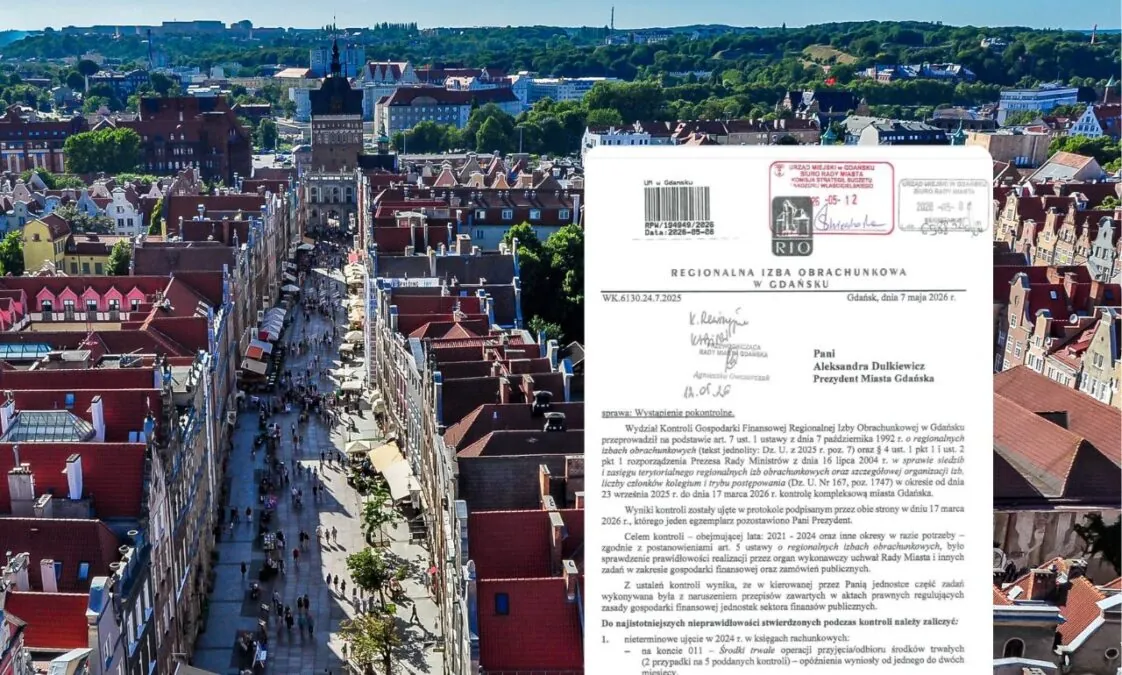Kontrola RIO w Gdańsku. Są opóźnienia, dziwne nagrody dla zastępców i błędy (FOTO: canva)