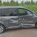 Pijany 23-latek wjechał w ogrodzenie cmentarza w Prokowie (FOTO: KPP Kartuzy)
