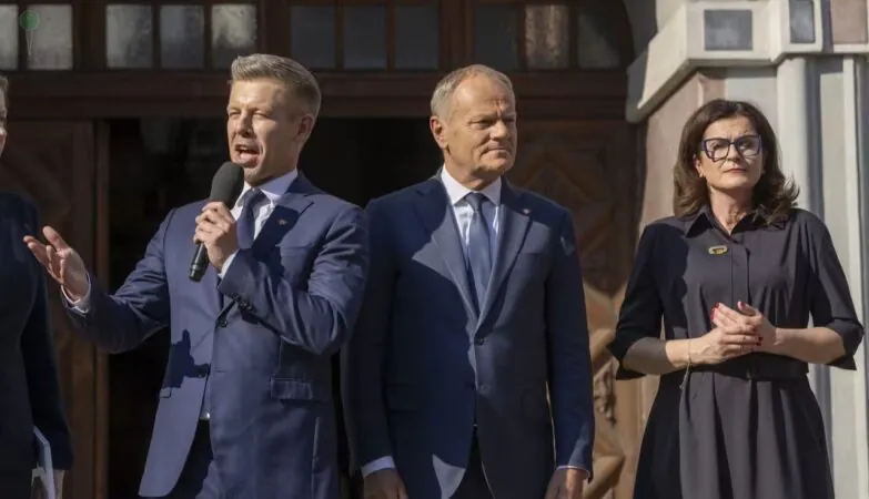 Peter Magyar w Gdańsku. Tusk ominął najważniejsze symbole (FOTO: Grzegorz Mehring/ www.gdansk.pl)