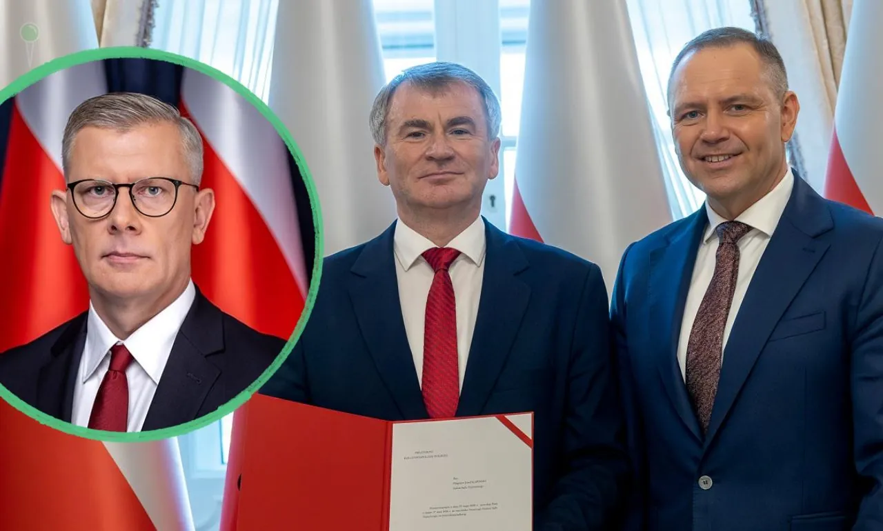 Nawrocki wybrał Kapińskiego na prezesa SN. Jest reakcja Cenckiewicza (FOTO: KPRP)