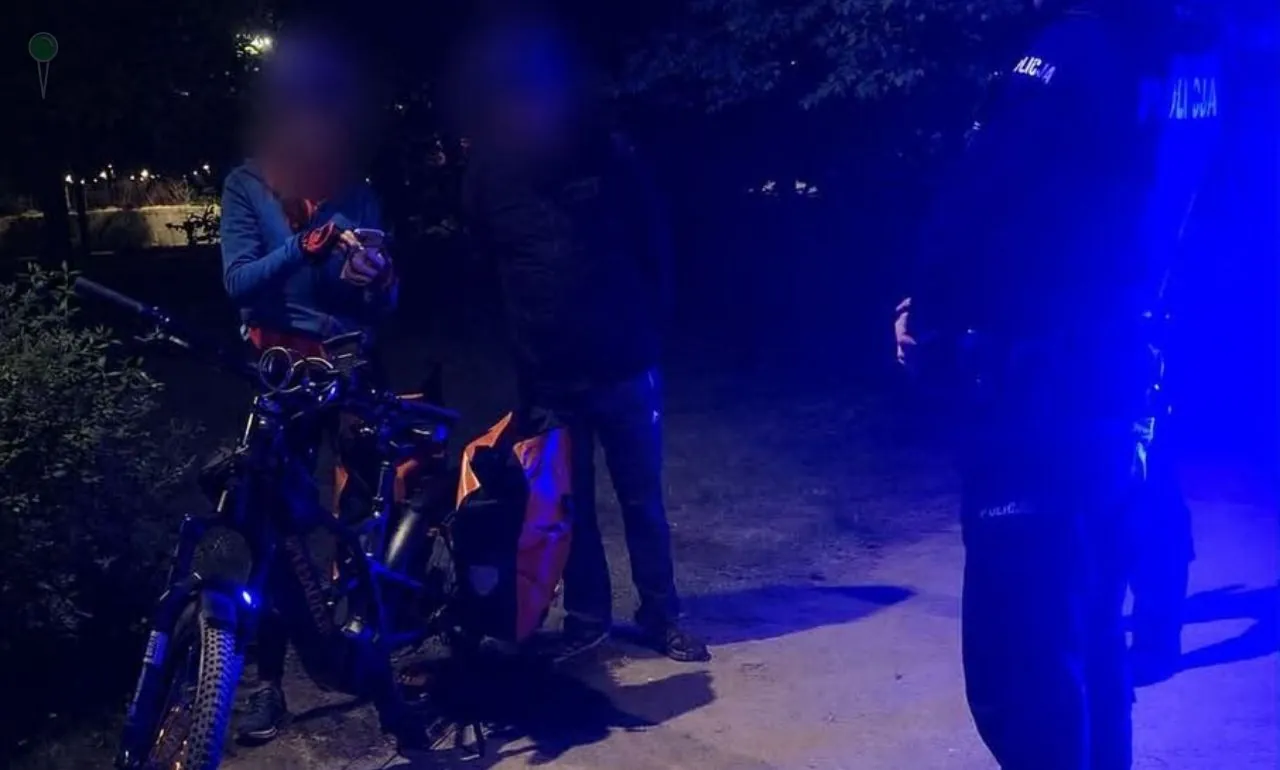 Pijani rowerzyści zatrzymani w Sopocie. Małżeństwo zapłaci 5000 zł (FOTO: KPP Sopot)