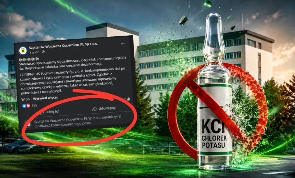 Szpital odpowiada na protesty. Mocne oświadczenie i wyłączone komentarze (FOTO: wbijamszpile.pl)
