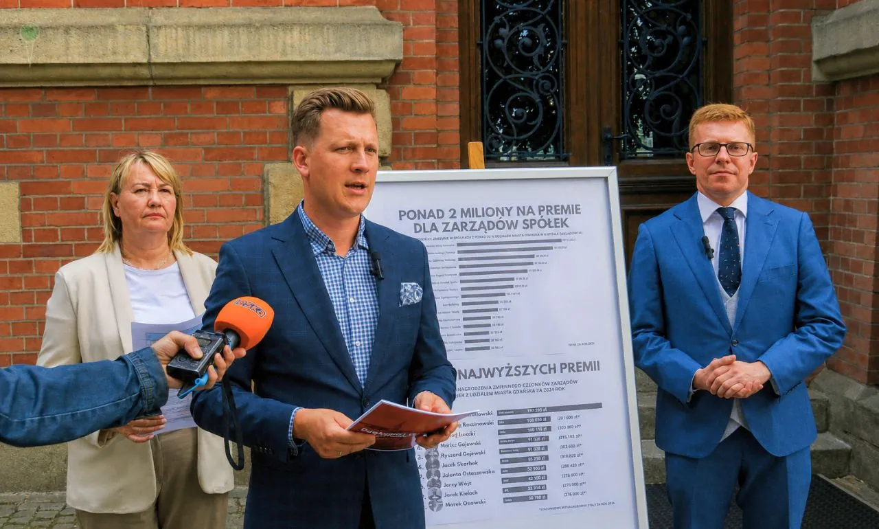 Premie dla spółek miejskich w Gdańsku. „Czas skończyć z tłustymi kotami” (FOTO: wbijamszpile.pl)