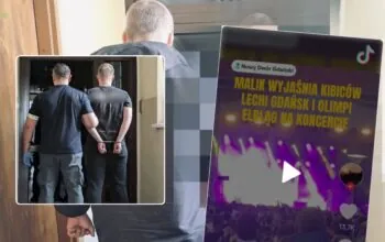 Ostra awantura na koncercie Malika Montany w Nowym Dworze Gdańskim (FOTO: KPP Nowy Dwór Gdański)